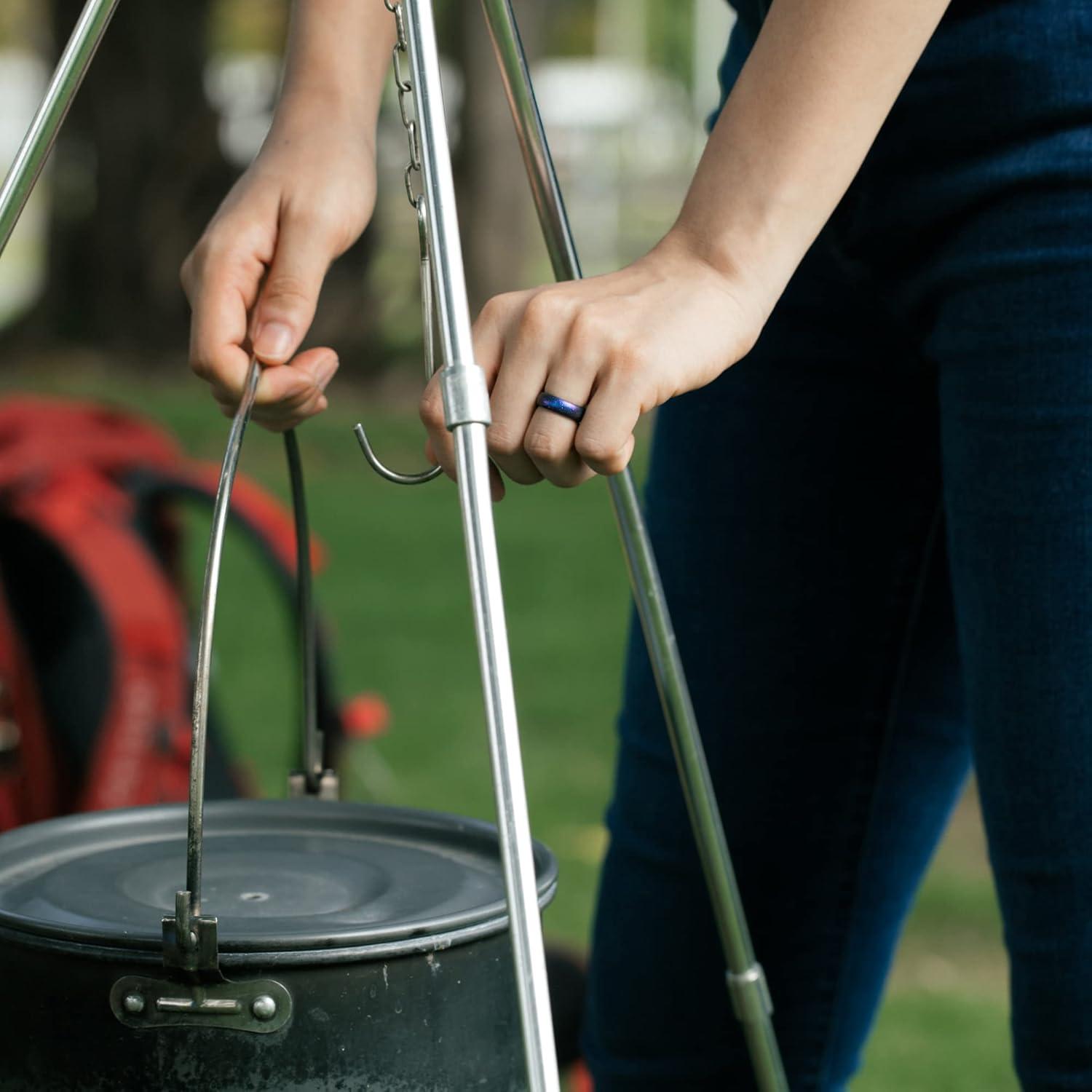 Anillo de Boda de Silicona ThunderFit para Mujeres 5.5mm