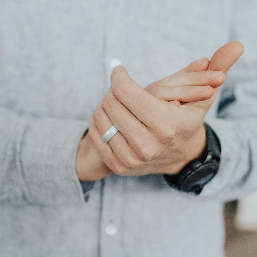 Anillo de Silicona Clásico Enso - Piedra de Nacimiento Unisex 6.6mm