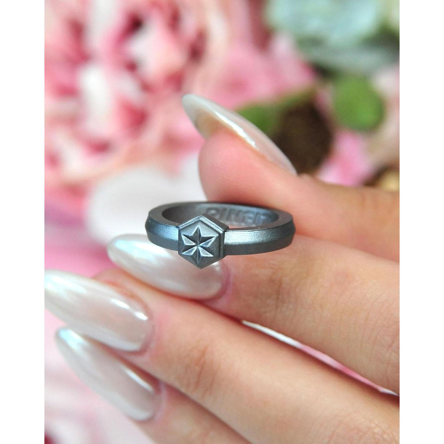 Anillos de Silicona Rinfit para Mujeres - Boda y Moda - Plata