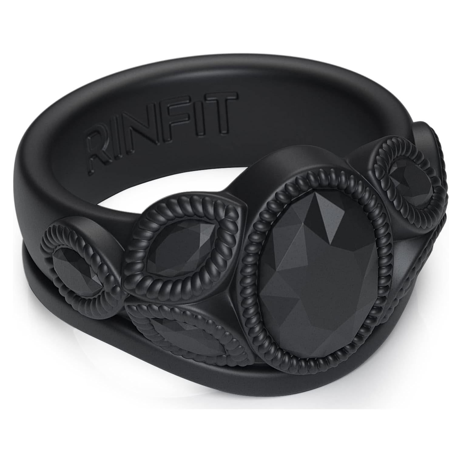 Anillos de Silicona Rinfit para Mujeres - Boda y Moda - Talla 7