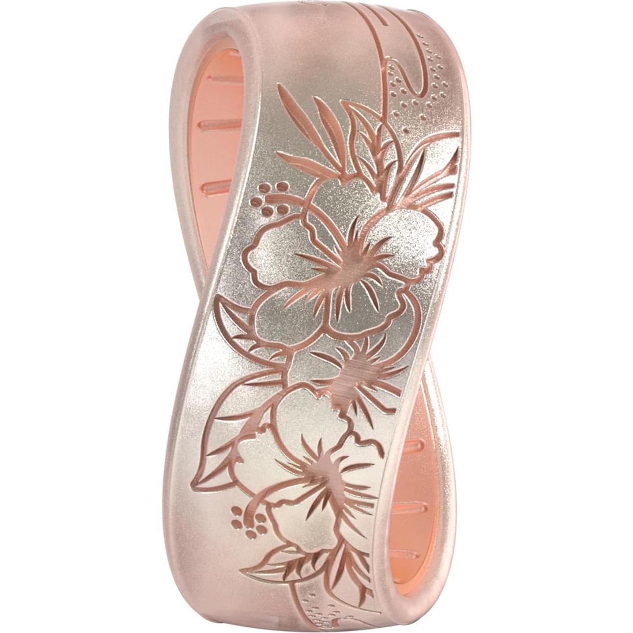 Anillo de Silicona Enso - Colección Costera Grabada - Talla 7