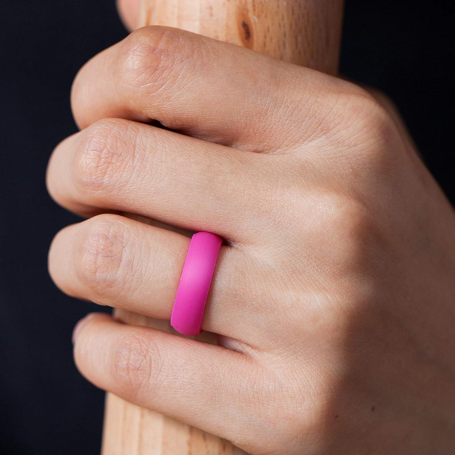 Anillos de Silicona ThunderFit para Mujeres 5.6mm - Paquete de 3