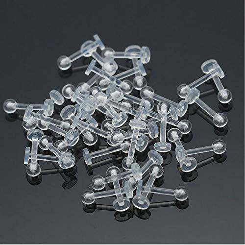 Pendientes de Cartílago Transparentes Happyupcity 30 Pcs