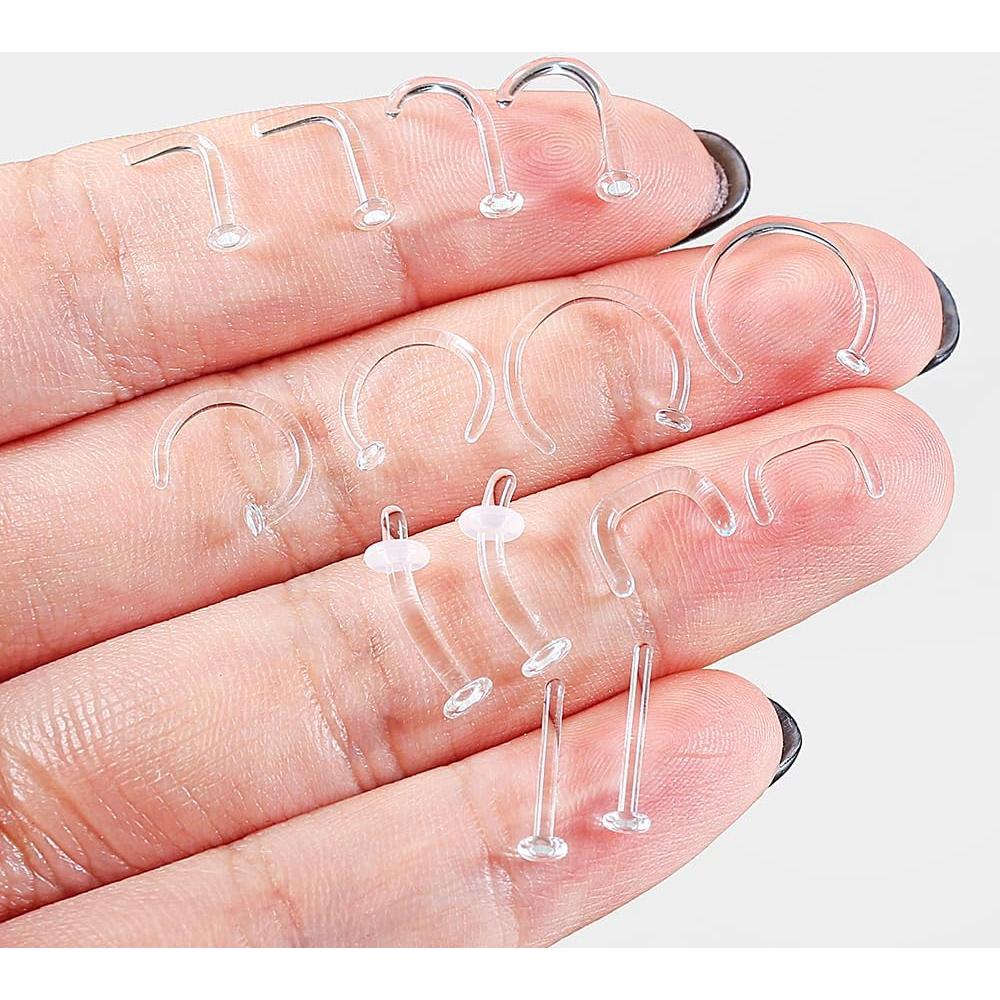 Juego de 14 Retenedores de Vidrio BOKABOO para Perforaciones