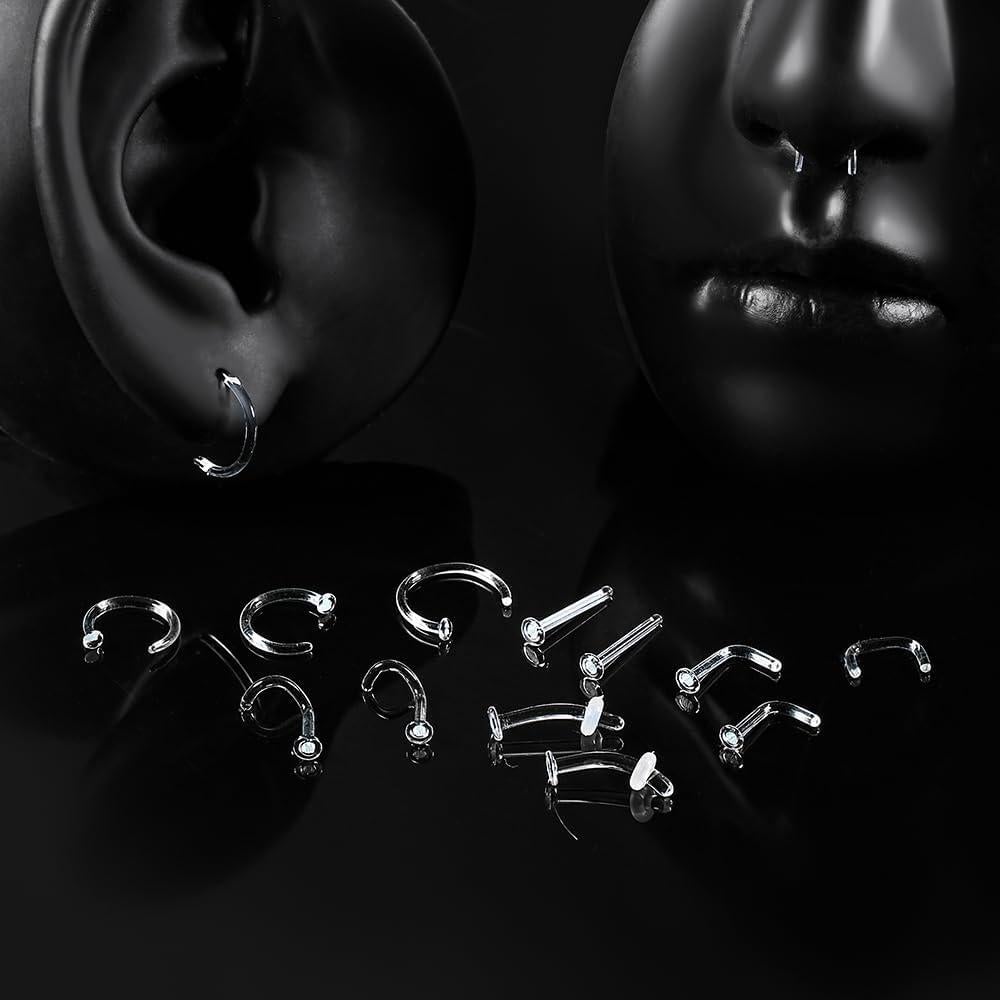 Juego de 14 Retenedores de Vidrio BOKABOO para Perforaciones