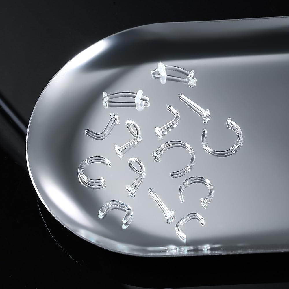 Juego de 14 Retenedores de Vidrio BOKABOO para Perforaciones