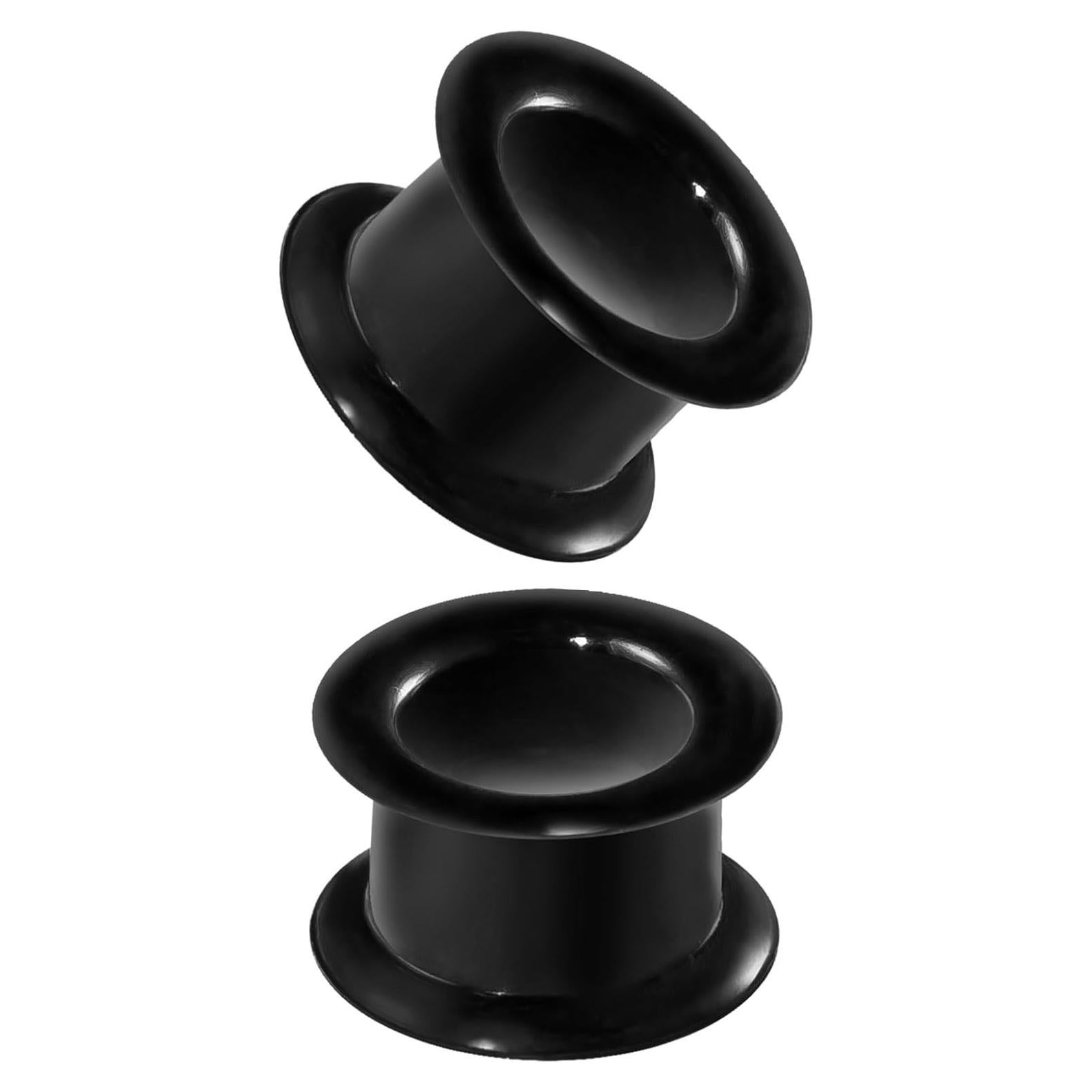 Tapones de Oído de Silicona XIMAX 14mm Color Negro - 2 Piezas