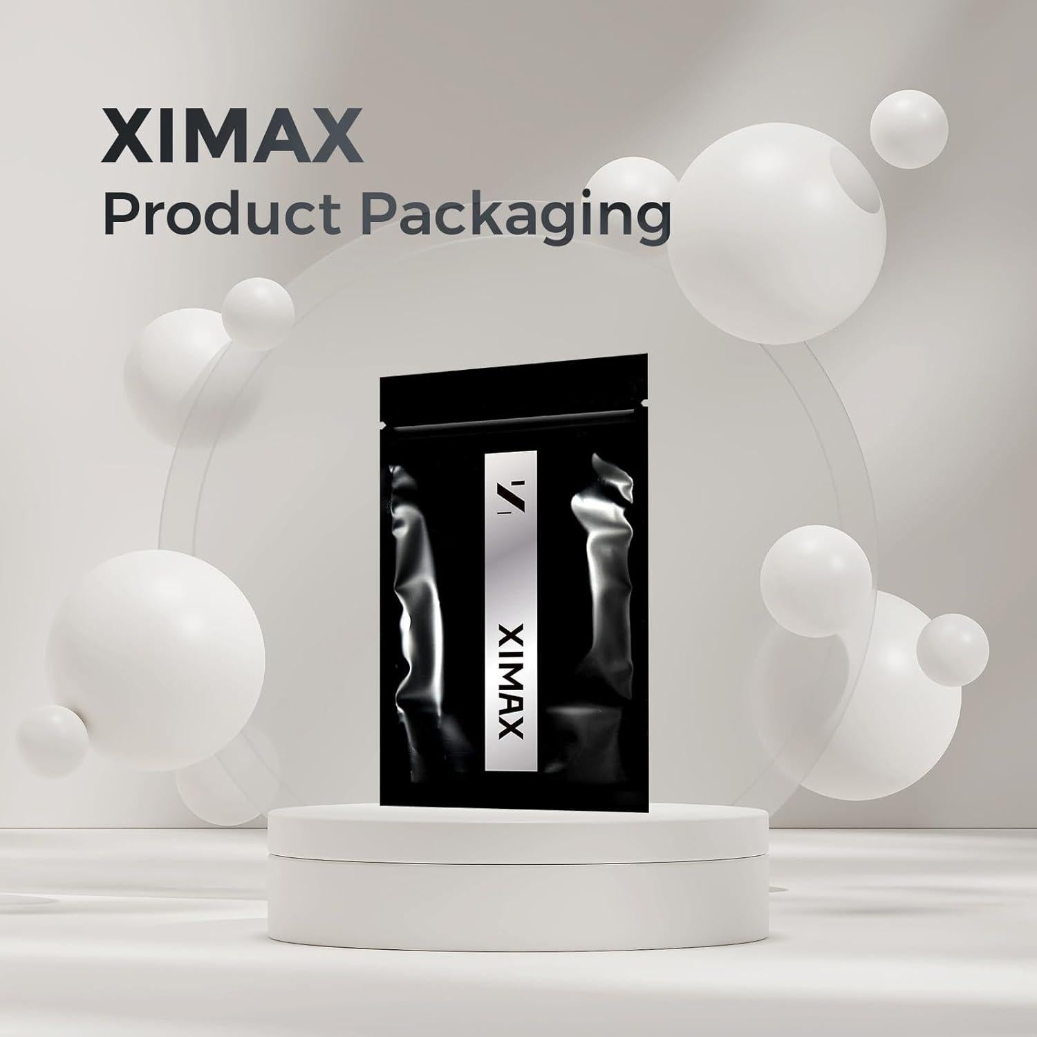 Tapones de Oído de Silicona XIMAX 14mm Color Negro - 2 Piezas