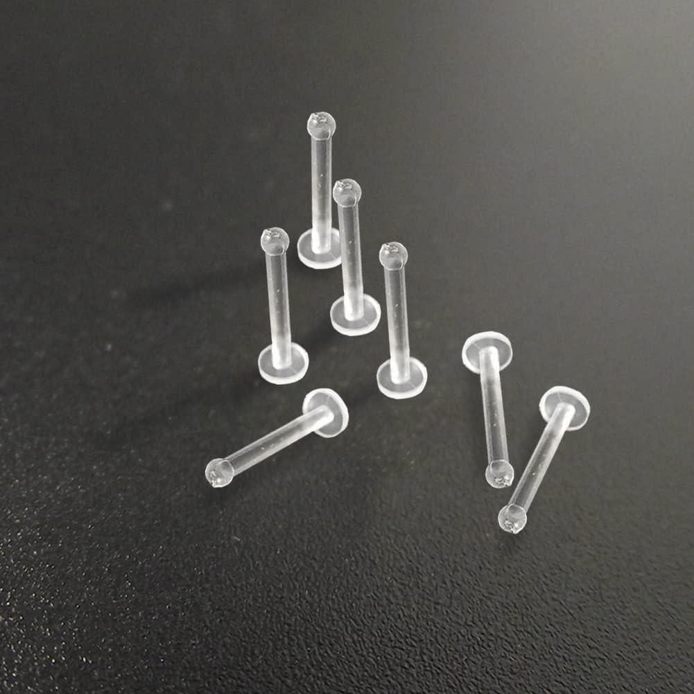 Anillo de Nariz Retenedor Bioflex Claro Lxnoap 20G 5 Pcs