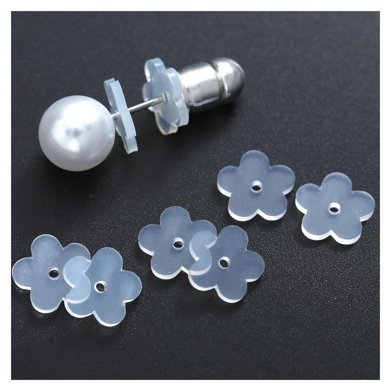 Parches de Soporte para Lóbulo de Oreja Melimarry 8mm Hipoalergénicos