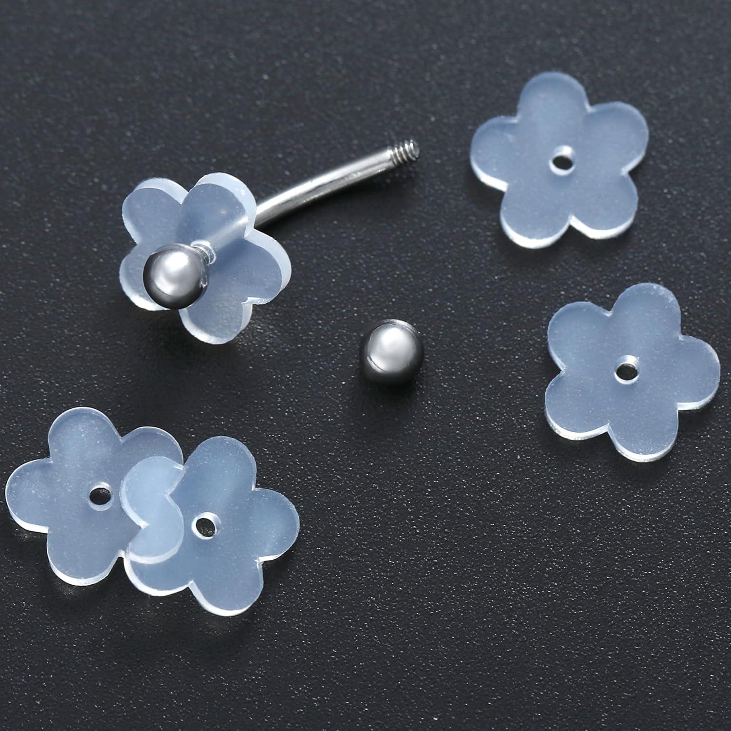 Parches de Soporte para Lóbulo de Oreja Melimarry 8mm Hipoalergénicos