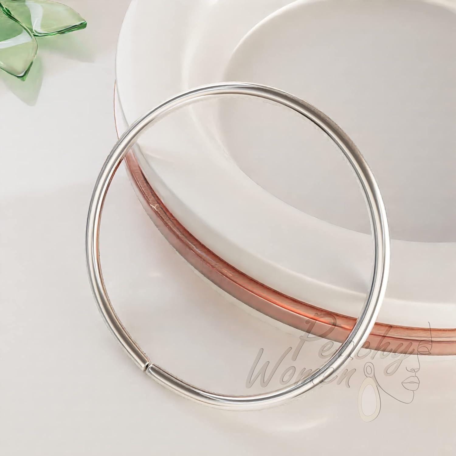 Anillo de Nariz de Plata Esterlina 925 7mm 24G Hipoalergénico