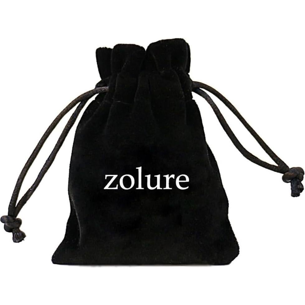 Anillos de nariz en forma de herradura Zolure 18g plateado 8mm