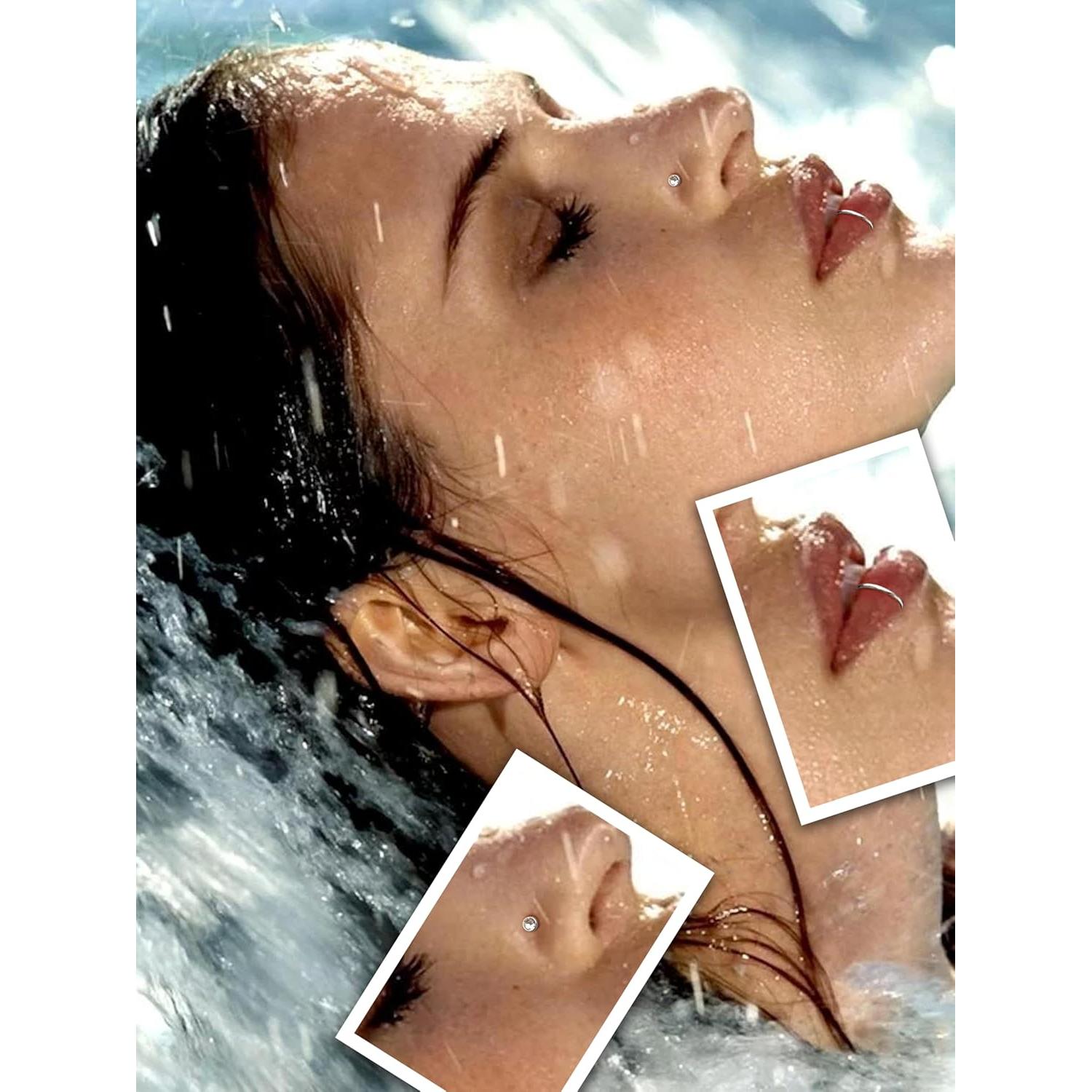 Aros Nasales Hipoalergénicos THUNARAZ 32 Pcs 18G 20G Plata