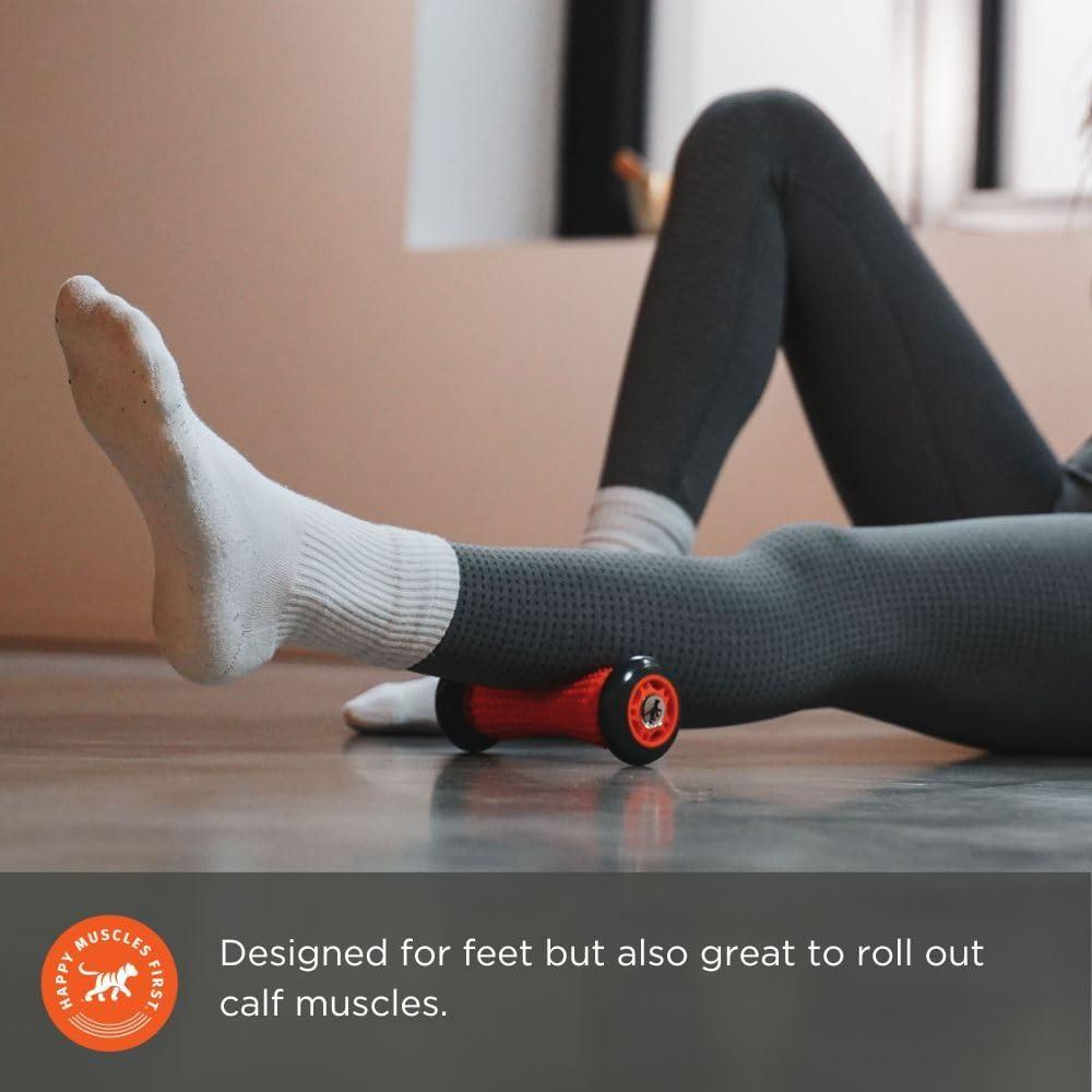 Rodillo de Masaje para Pies Tiger Tail Footsie - Alivio Fascitis Plantar