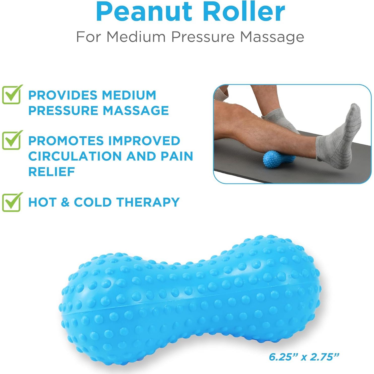 Set de Rodillos de Masaje Caliente y Frío NOVA 3 en 1