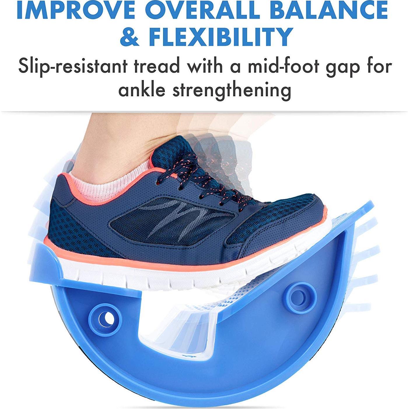 Rocker de Pie Lumia Wellness con Bola de Masaje - Estirador de Pantorrilla