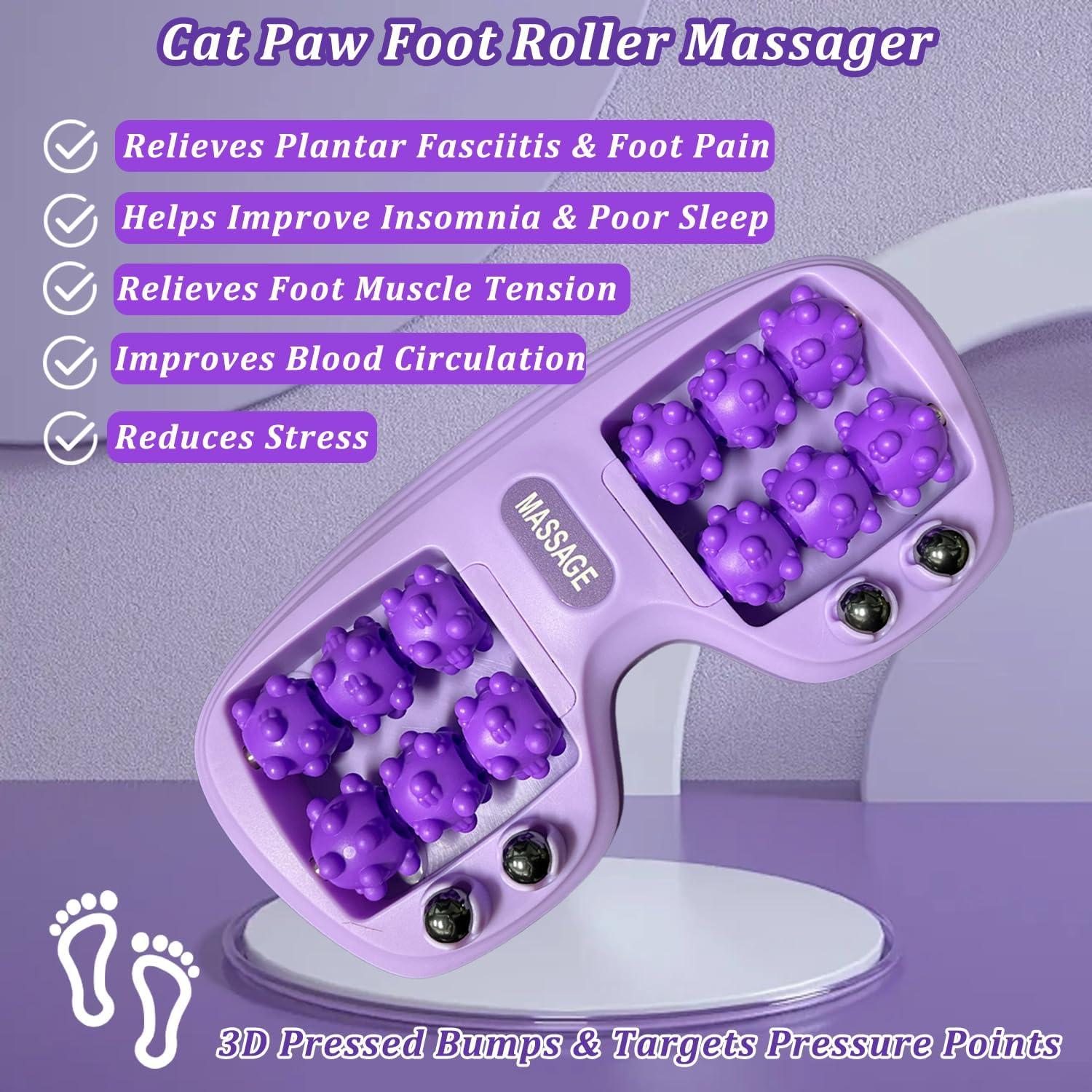 Rodillo de Masaje Doble PMDYBY26 para Alivio de Fascitis Plantar