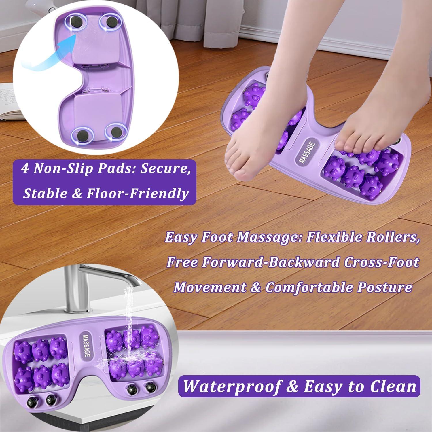 Rodillo de Masaje Doble PMDYBY26 para Alivio de Fascitis Plantar