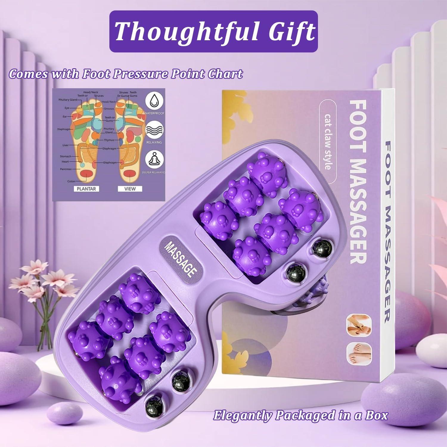 Rodillo de Masaje Doble PMDYBY26 para Alivio de Fascitis Plantar