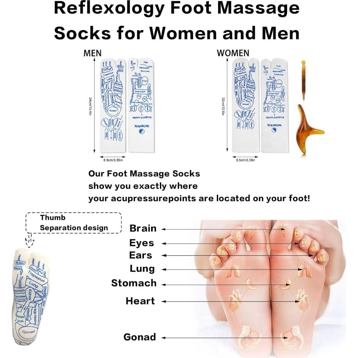 Rodillo de Madera para Masaje de Pies Genérico - Kit Completo con Calcetines y Herramientas