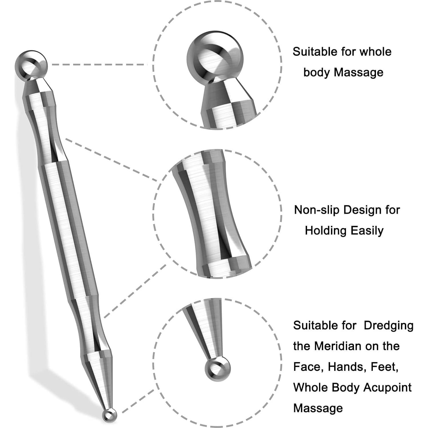 Bolígrafo de Acupuntura Wellgler para Masaje de Tejido Profundo
