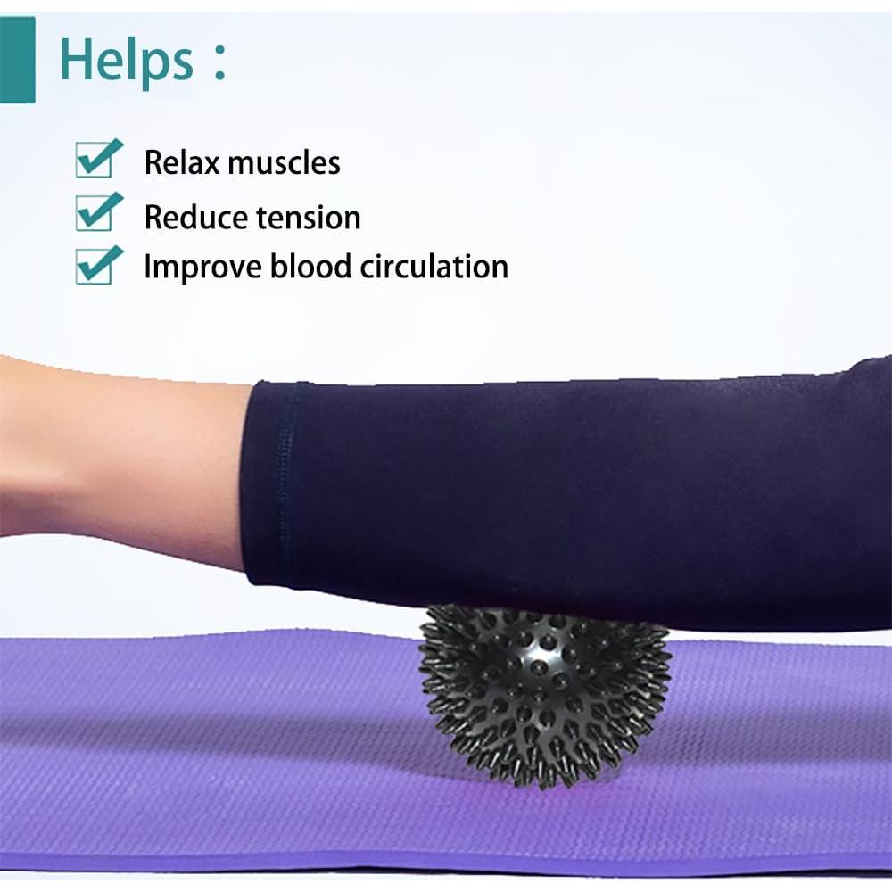 Juego de 3 Bolas de Masaje Espinosas Tzzxzz - Alivio Dolor