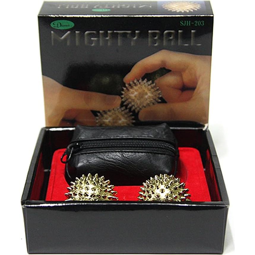 Bolas de Masaje Magnéticas Espinosas Acupresión 35mm SUNGJIN