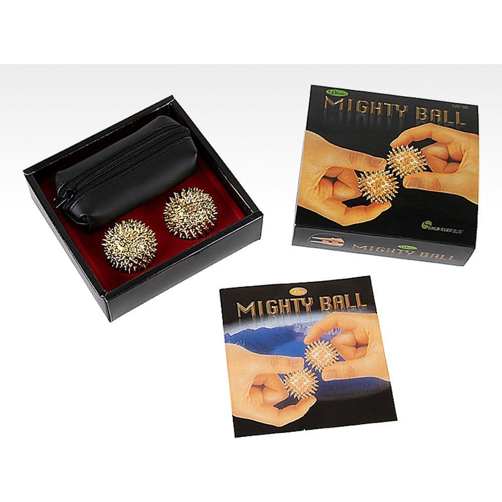 Bolas de Masaje Magnéticas Espinosas Acupresión 35mm SUNGJIN