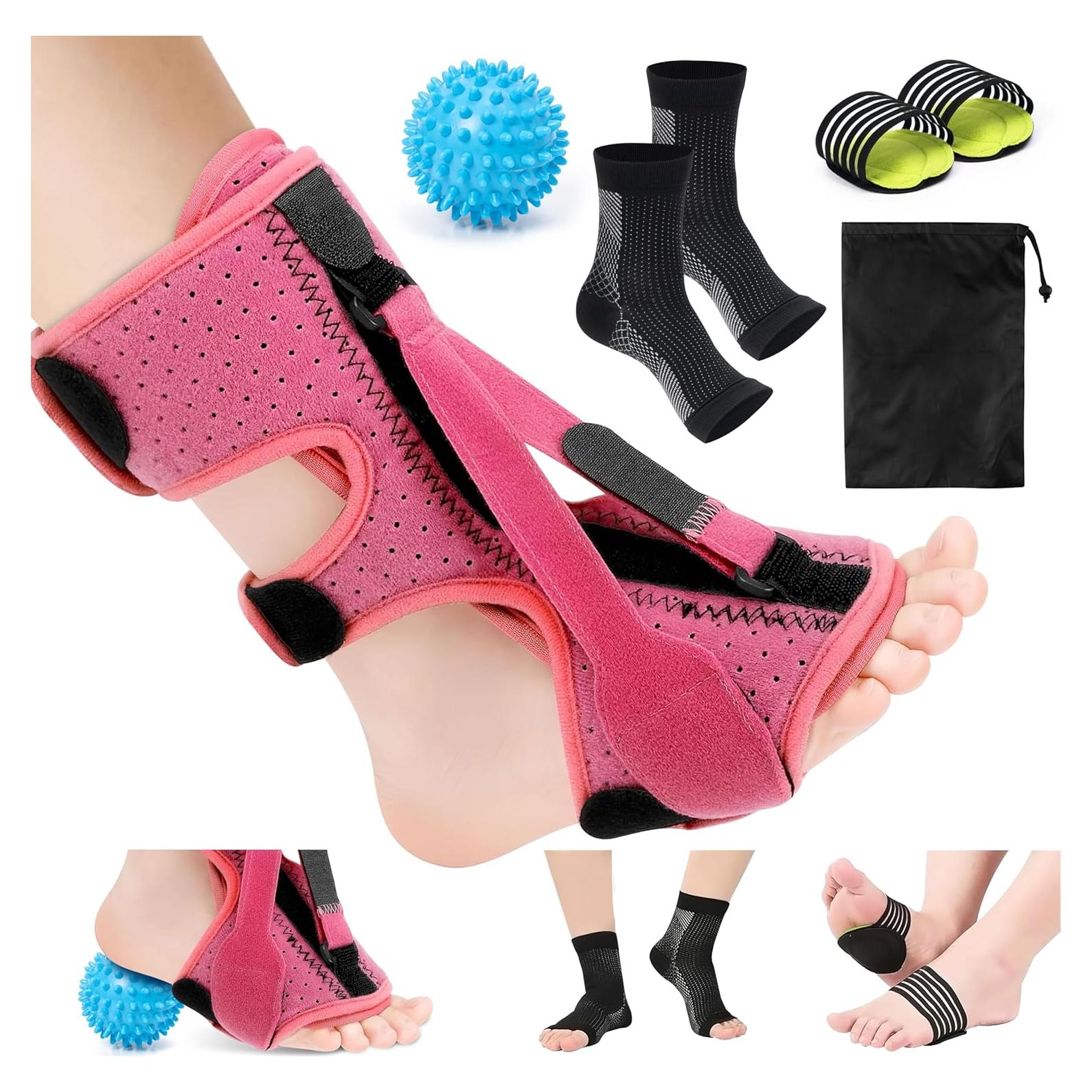 Férula Nocturna para Fascitis Plantar GQIRIL con Accesorios