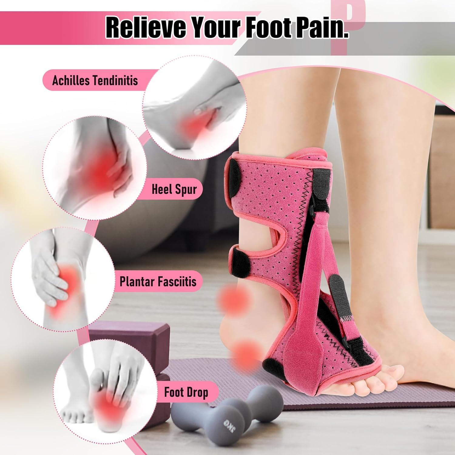 Férula Nocturna para Fascitis Plantar GQIRIL con Accesorios