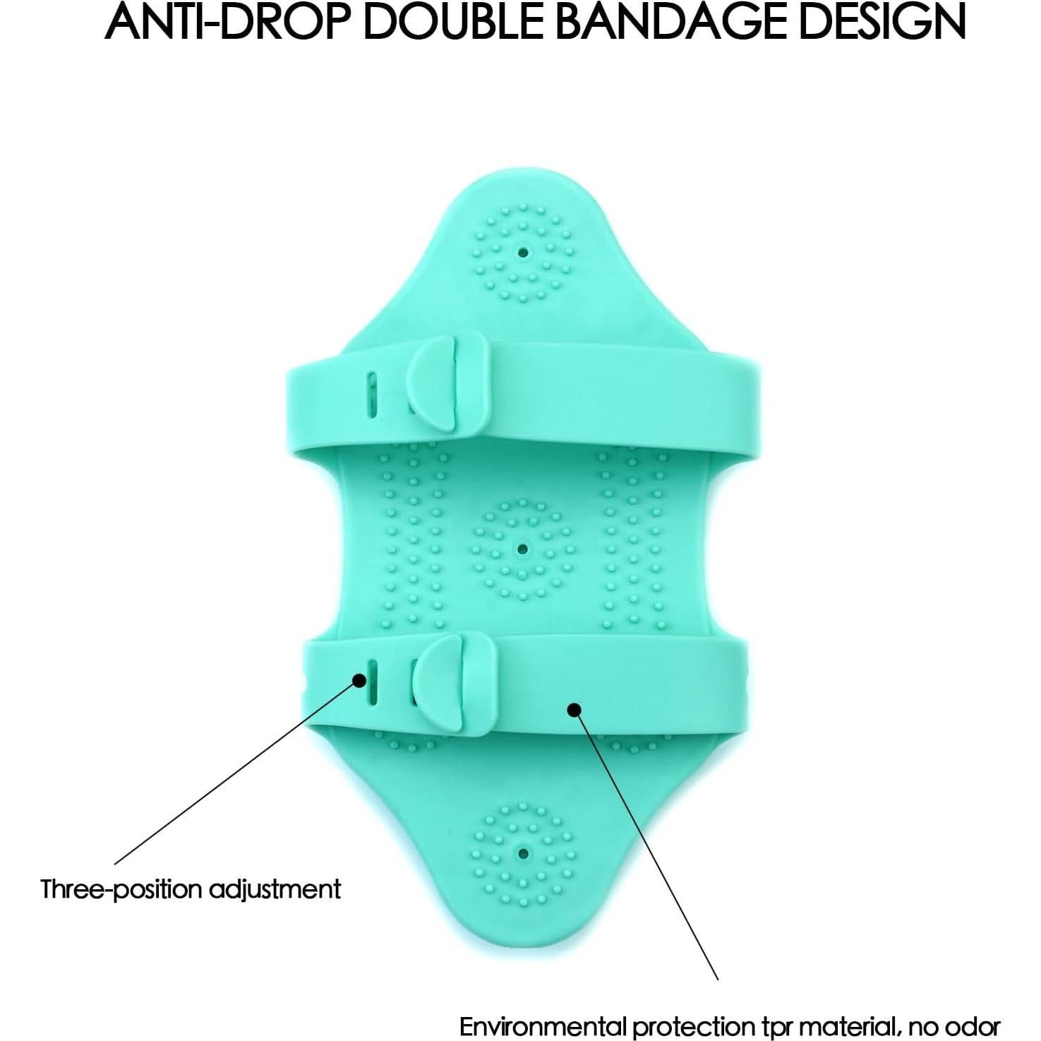Masajeador de Guante Manual Nicecoco 7 Bolas 360° Verde