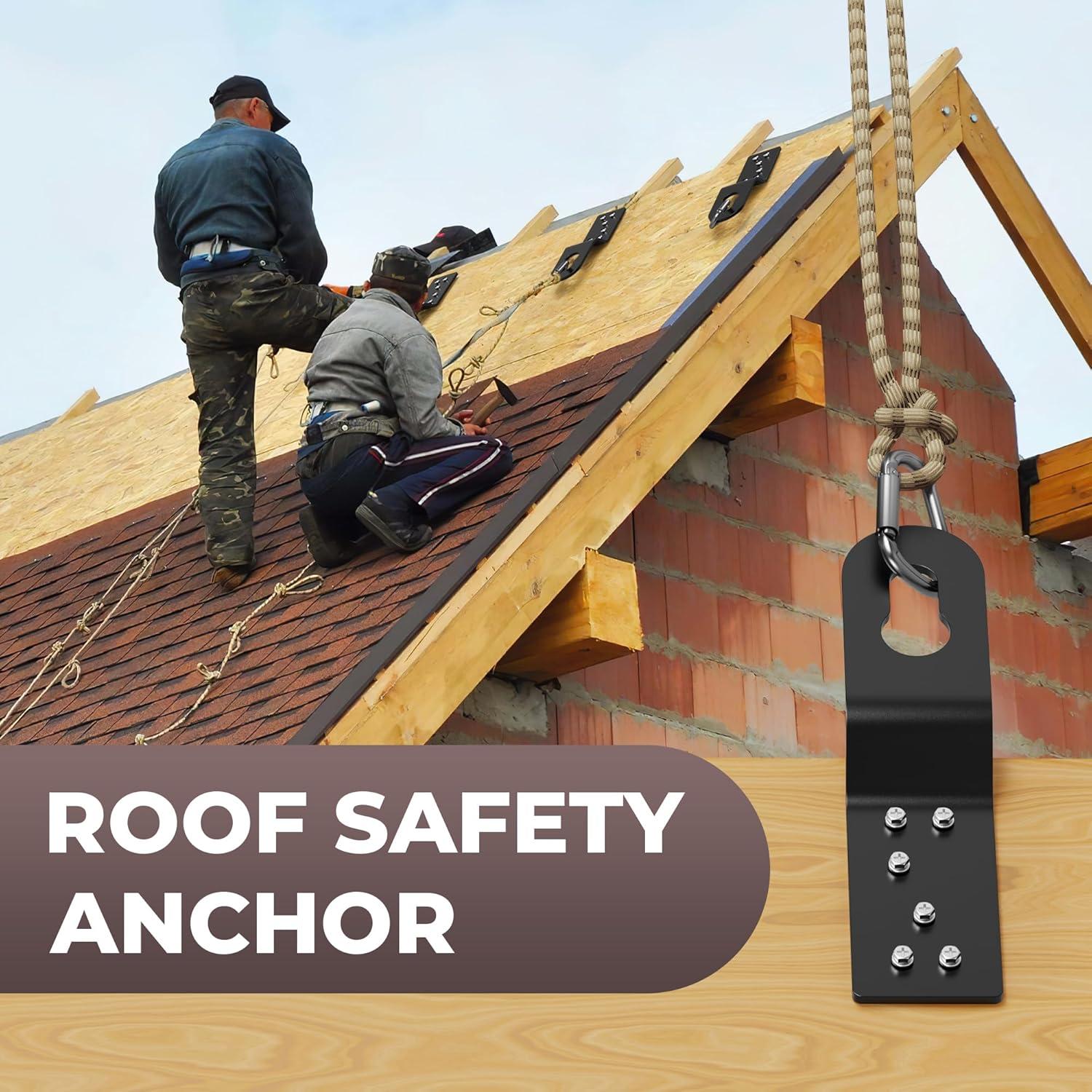 Clip de Anclaje de Techo NOORSUMD - 3 Piezas Aluminio