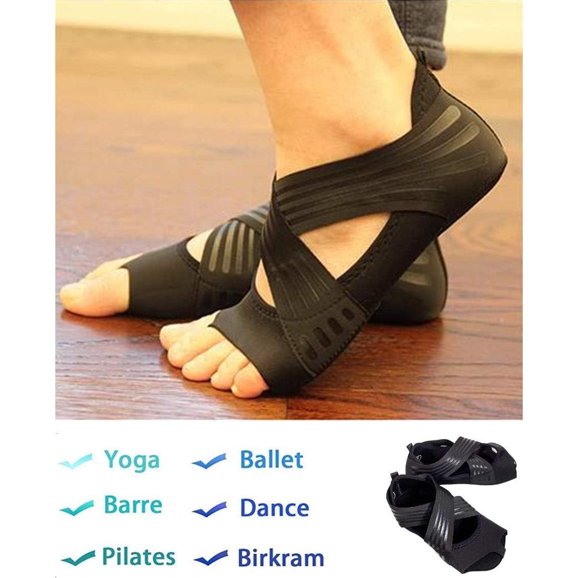 Calcetines de Yoga Antideslizantes KIPETTO para Mujeres - Talla M