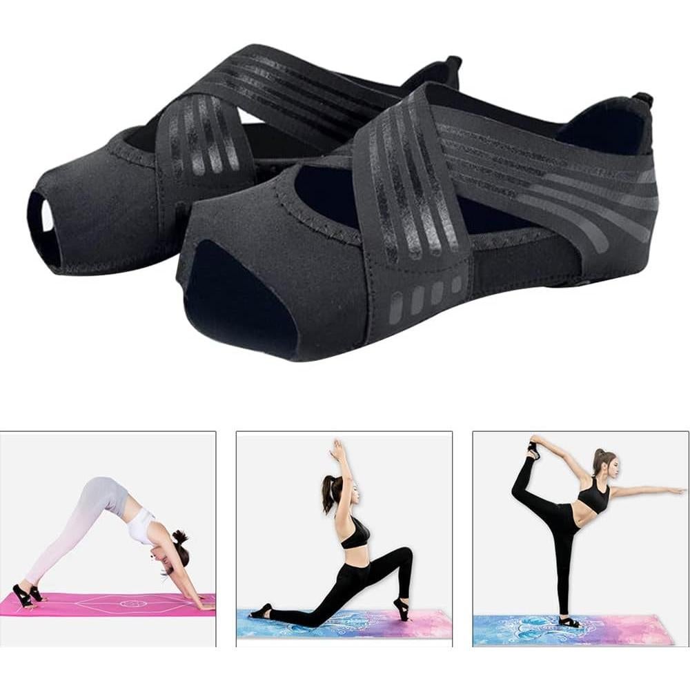 Calcetines de Yoga Antideslizantes KIPETTO para Mujeres - Talla M