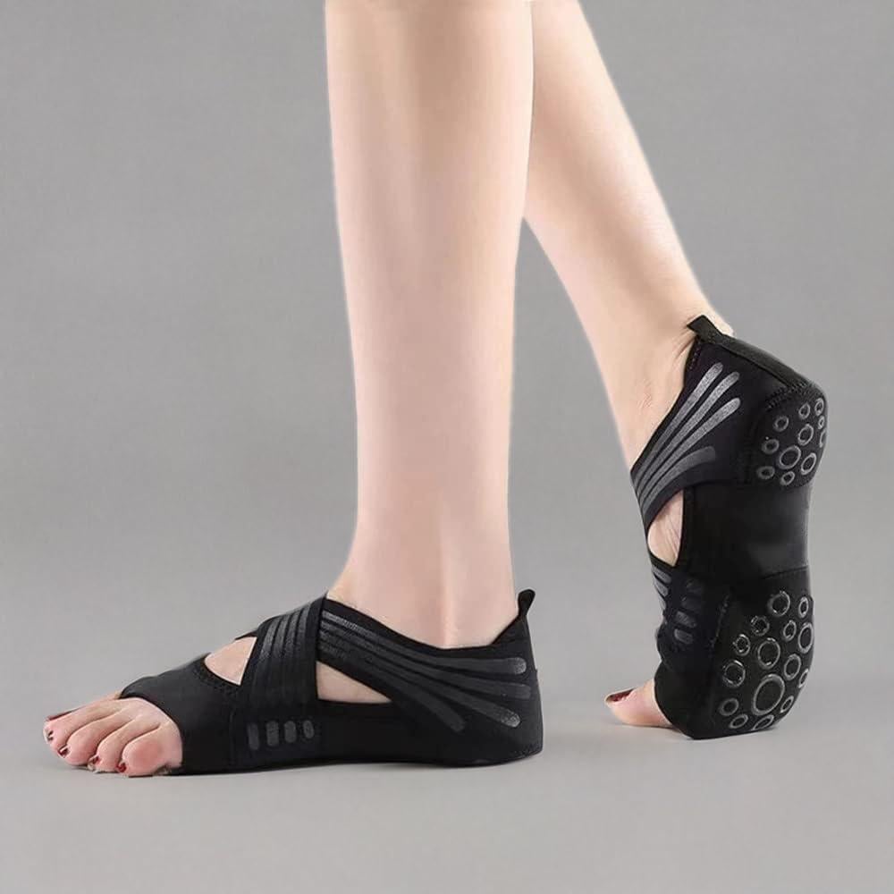 Calcetines de Yoga Antideslizantes KIPETTO para Mujeres - Talla M