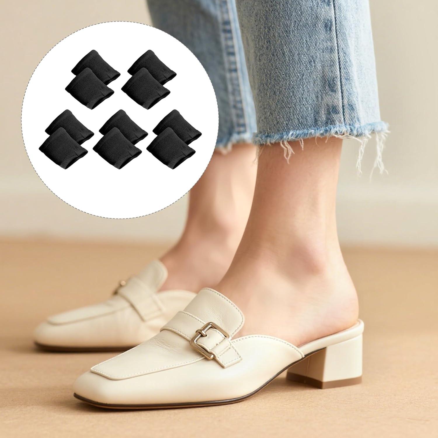 5 Pares de Medias Cortas Abiertas para Mujeres - Algodón Antideslizante