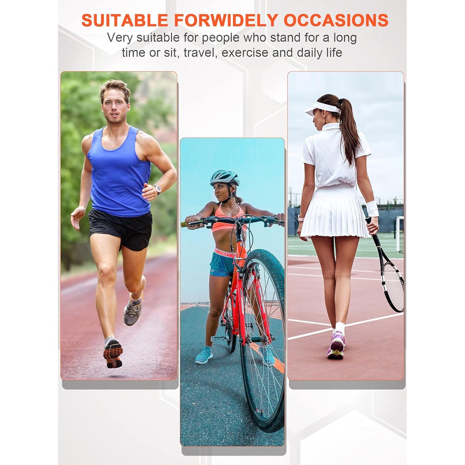 Calcetines de Compresión Abiertos Geyoga 15-25 mmHg Talla Grande