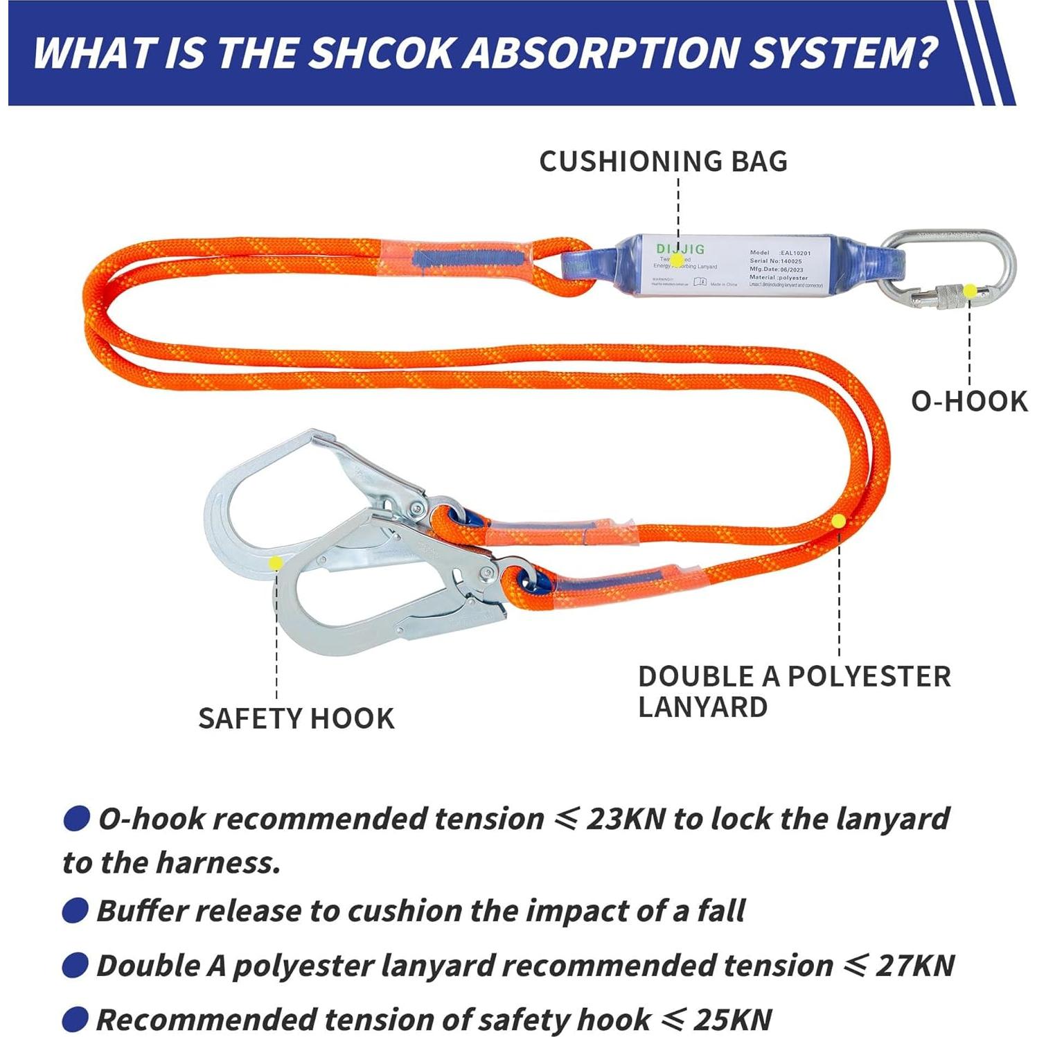 Arnés de Seguridad Universal D-Ring 5 Puntos Poliester
