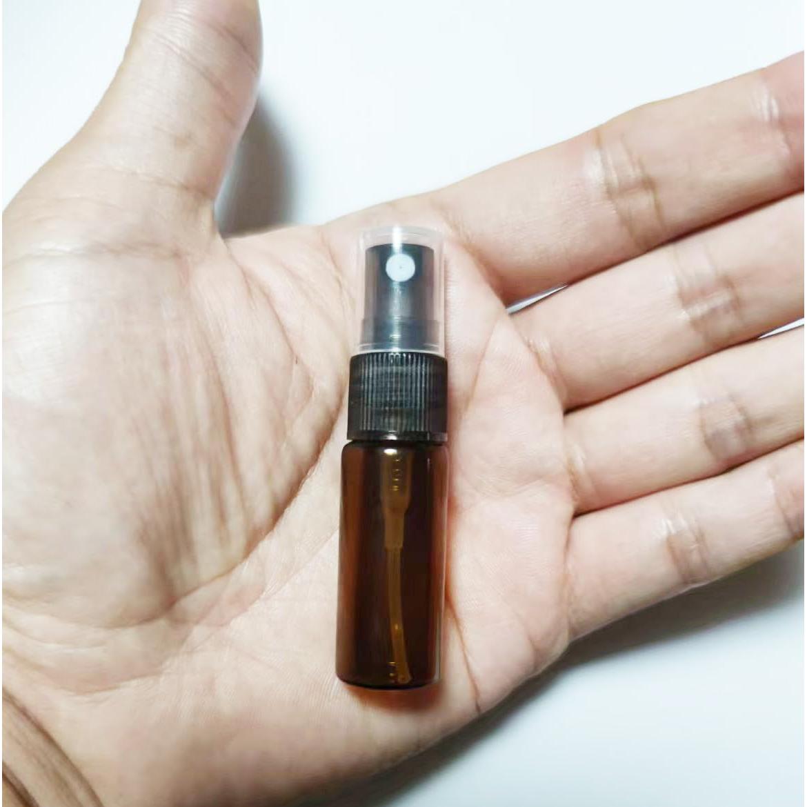 20 Botellas Vacías Ámbar 5ml Elfenstall con Pipeta y Paño