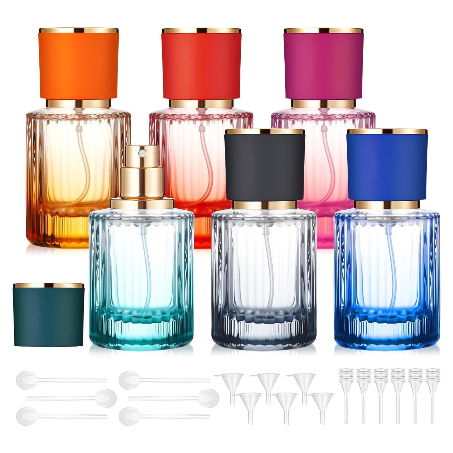6 Botellas de Perfume Recargables 30 ml Teenyyou Multicolor