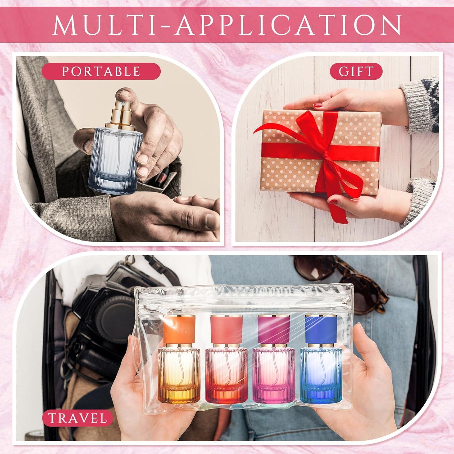 6 Botellas de Perfume Recargables 30 ml Teenyyou Multicolor