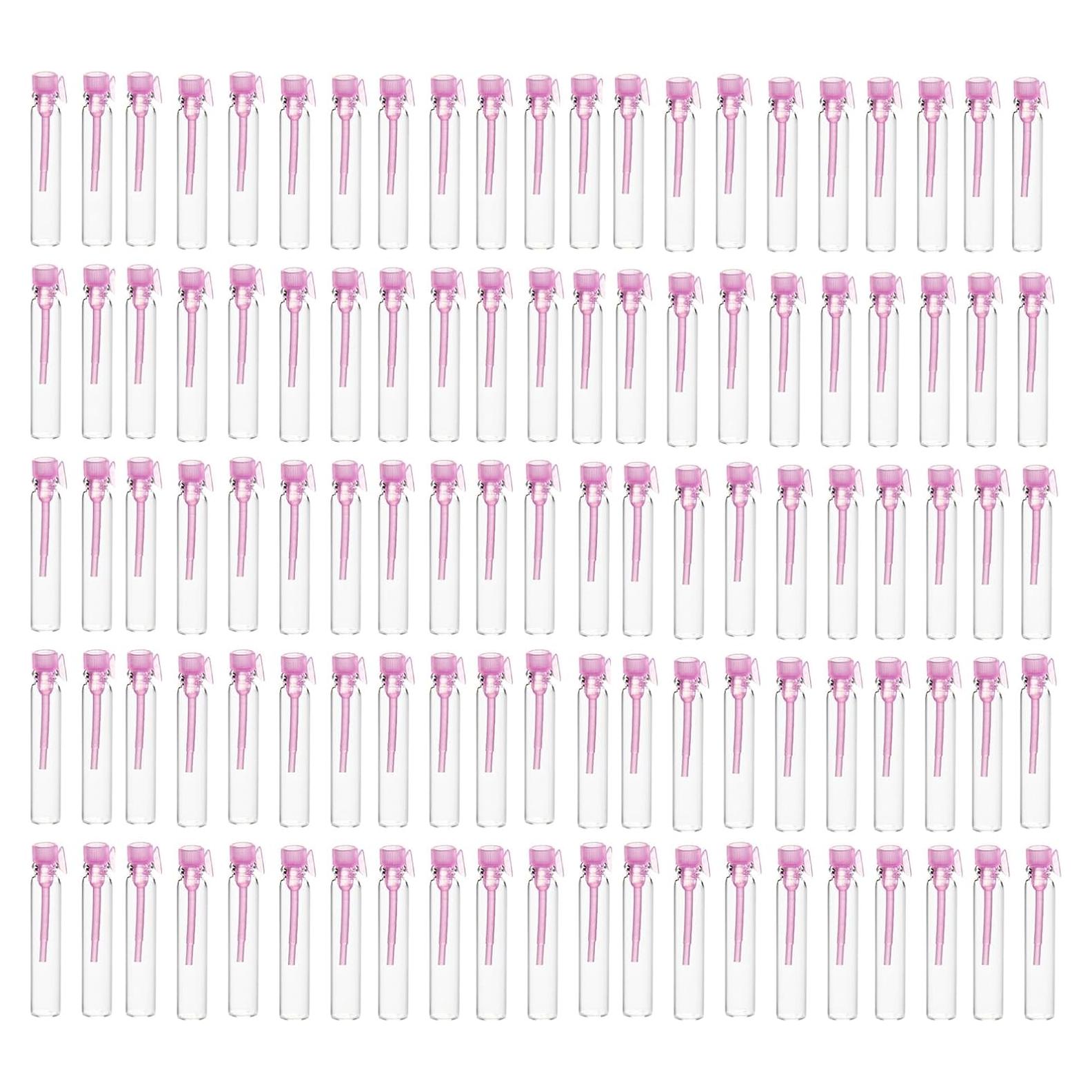 100 Frascos de Vidrio 2ml para Aceites Esenciales BFLCTTBD