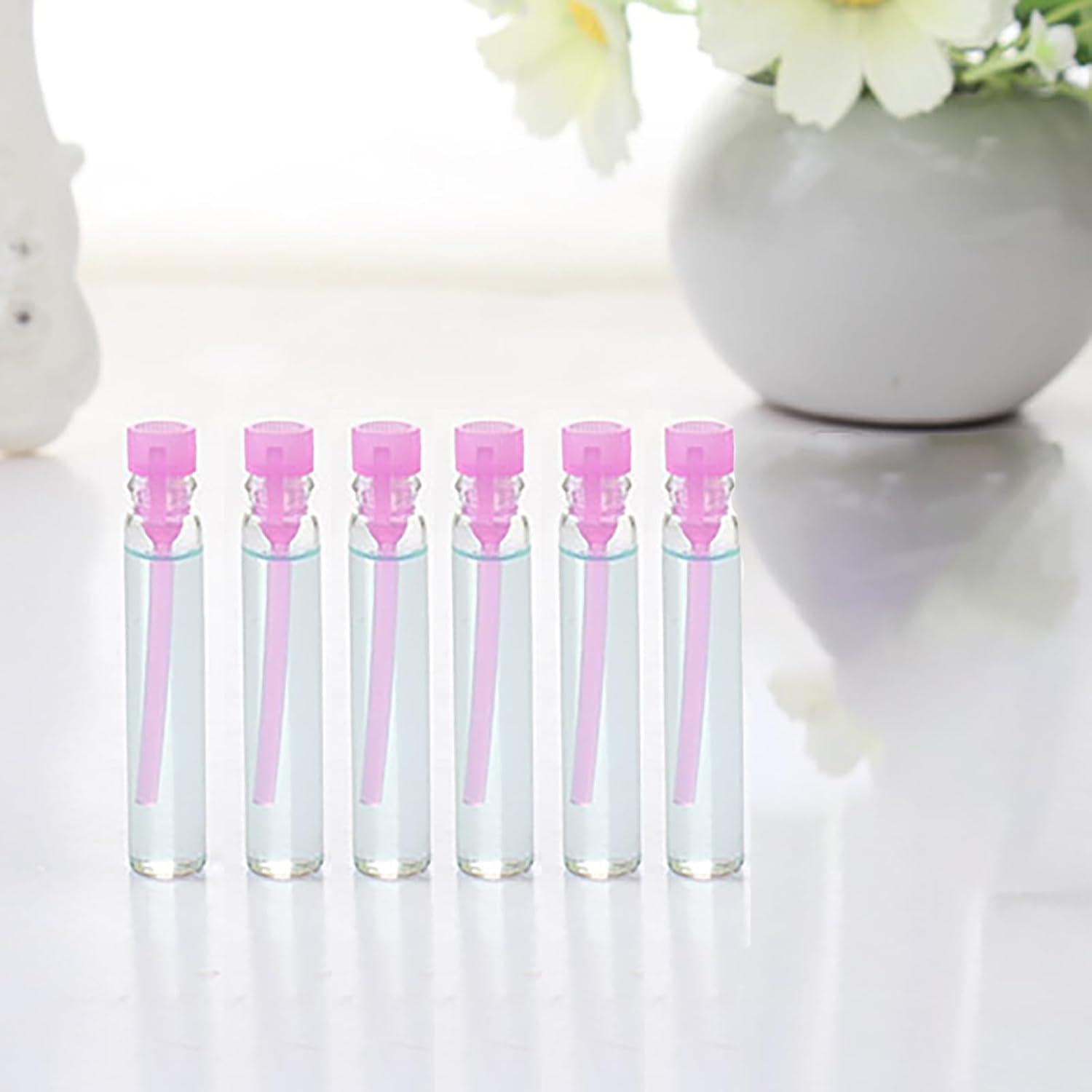 100 Frascos de Vidrio 2ml para Aceites Esenciales BFLCTTBD