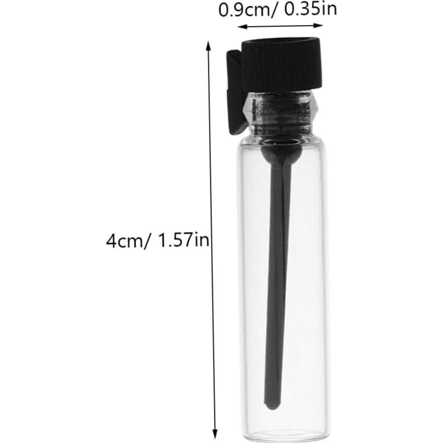 10 Botellas de Vidrio para Perfume CALLARON 1ml Antifugas