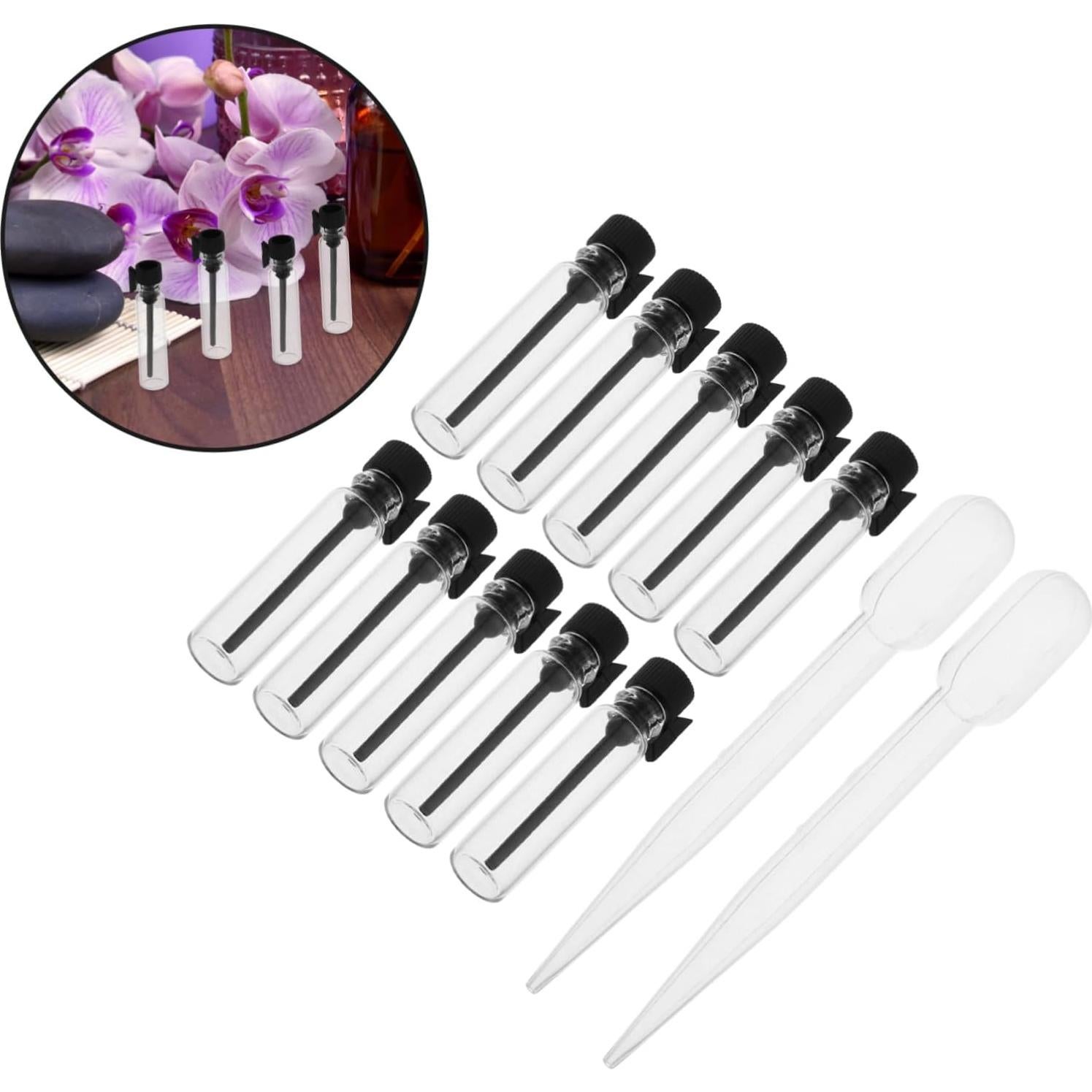 10 Botellas de Vidrio para Perfume CALLARON 1ml Antifugas