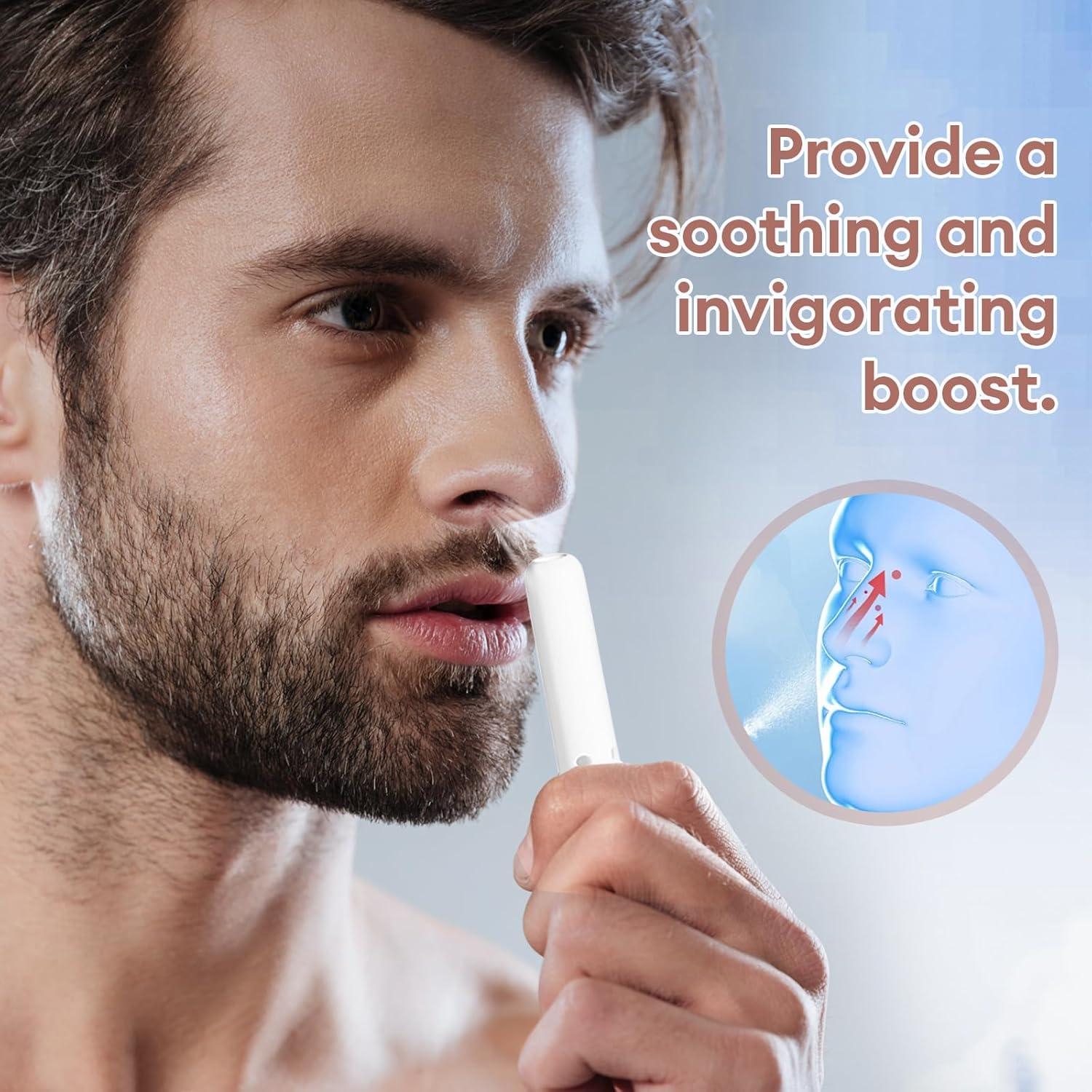 Inhalador Nasal Portátil HORIGEN - Paquete de 4 Aromas