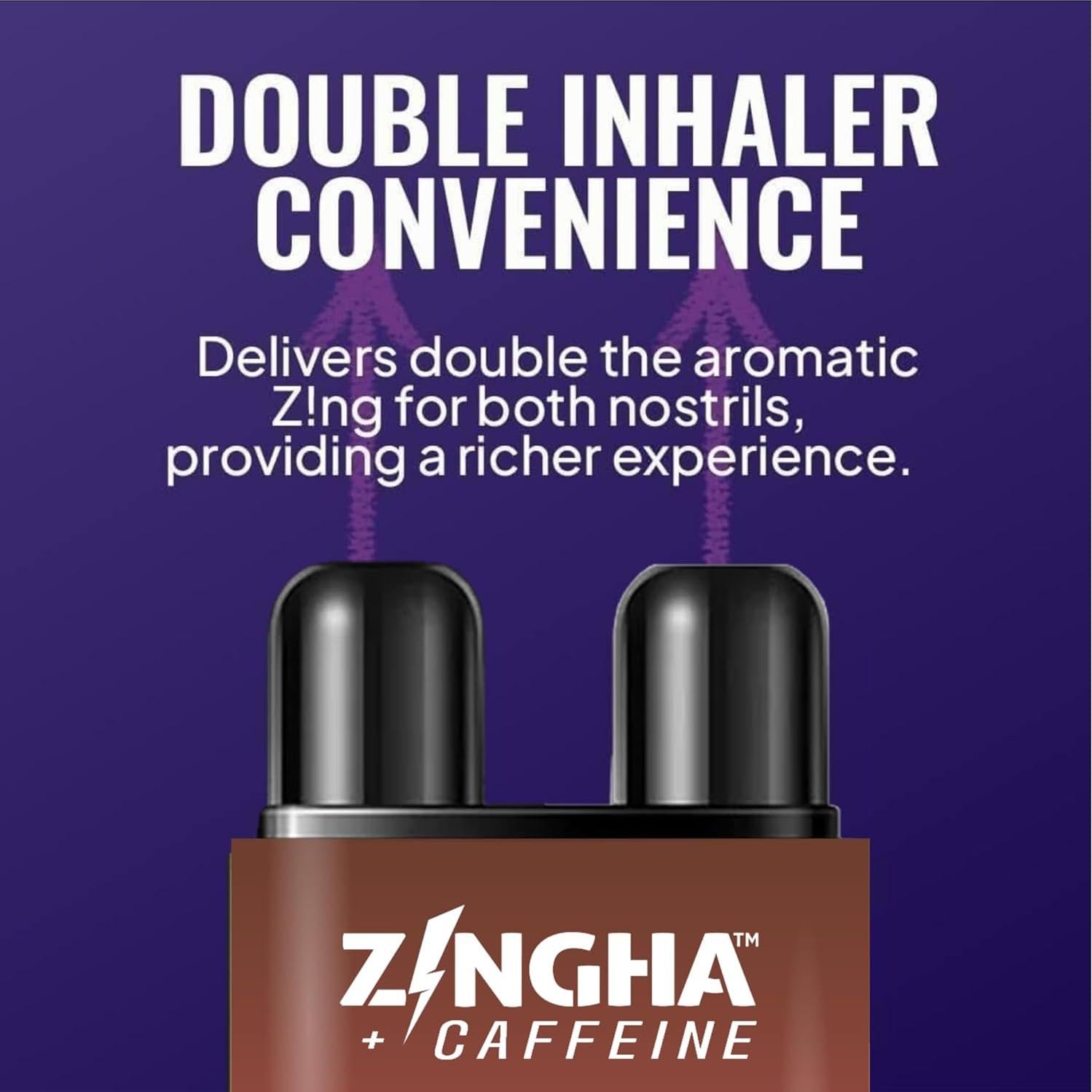 Inhalador Nasal Aromaterapia Cafeína Flashsales 2pk Tropical