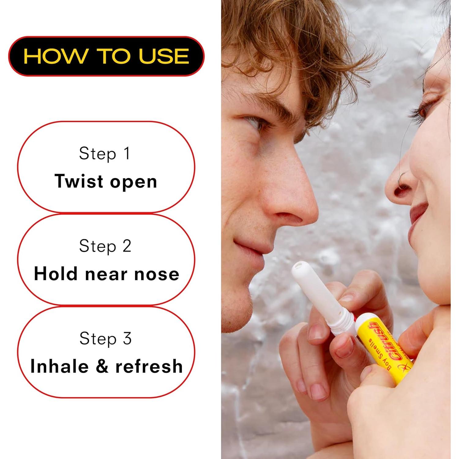 Stick de Aromaterapia Boy Smells Citrus Sniffer 30 ml