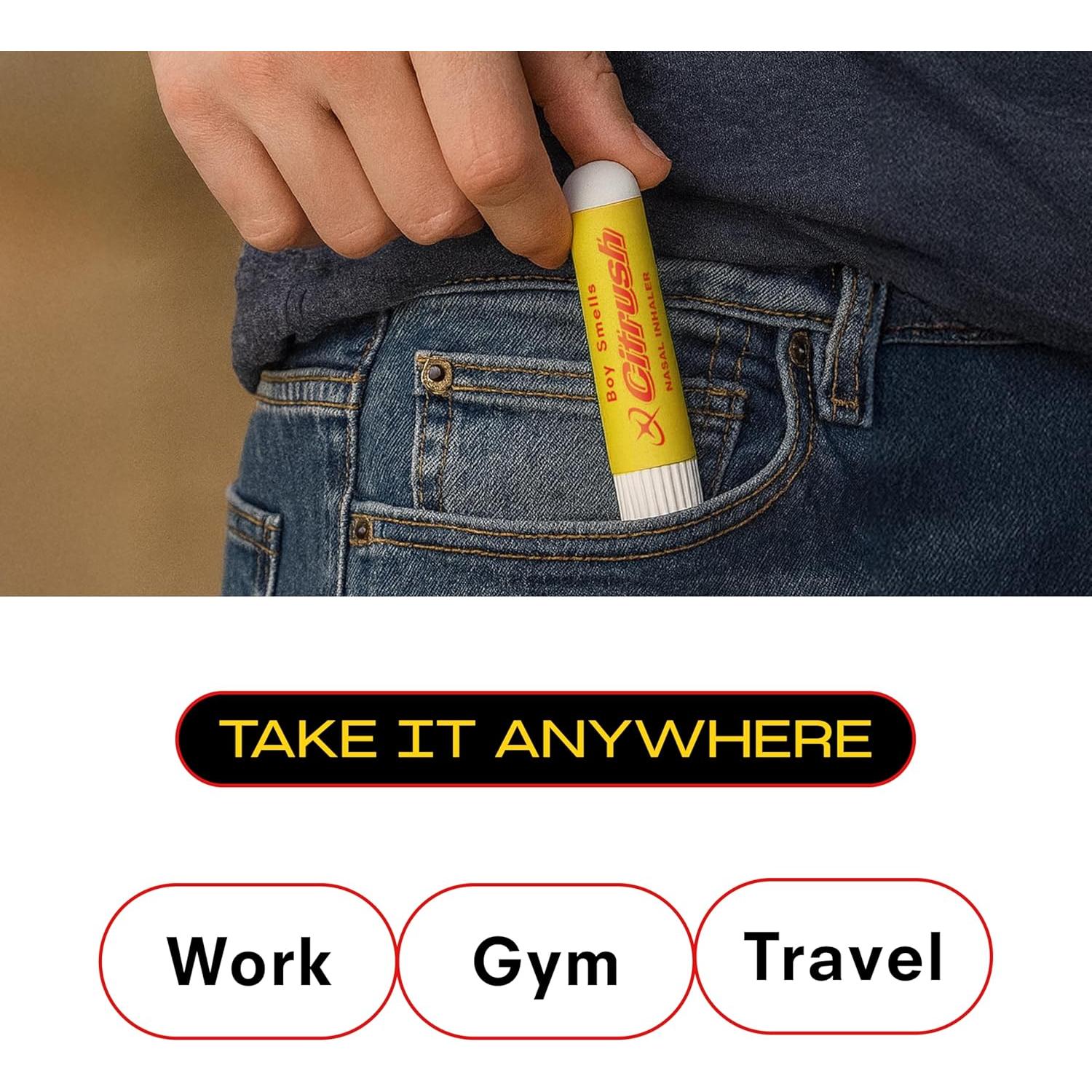 Stick de Aromaterapia Boy Smells Citrus Sniffer 30 ml